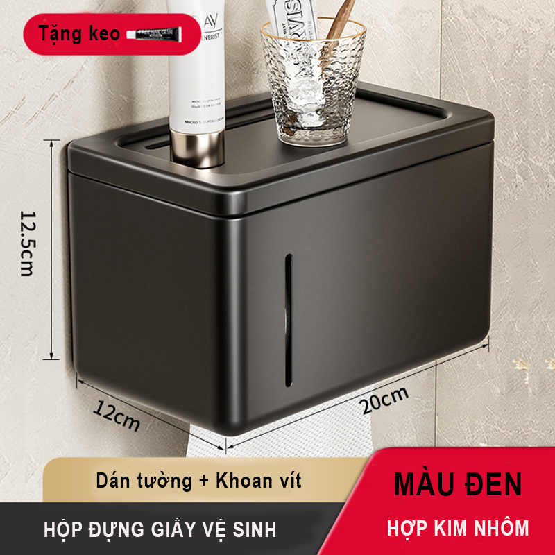 Kệ Để Cuộn Giấy Vệ Sinh Dán Tường Tiện Dụng
