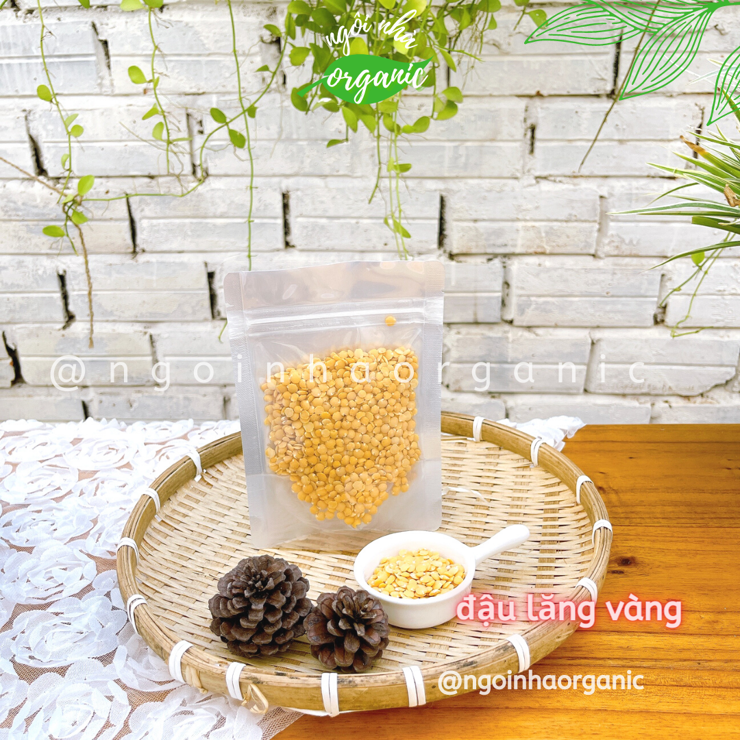 Đậu Lăng Vàng Hữu Cơ 500g Sottolestelle Organic Yellow Lentils