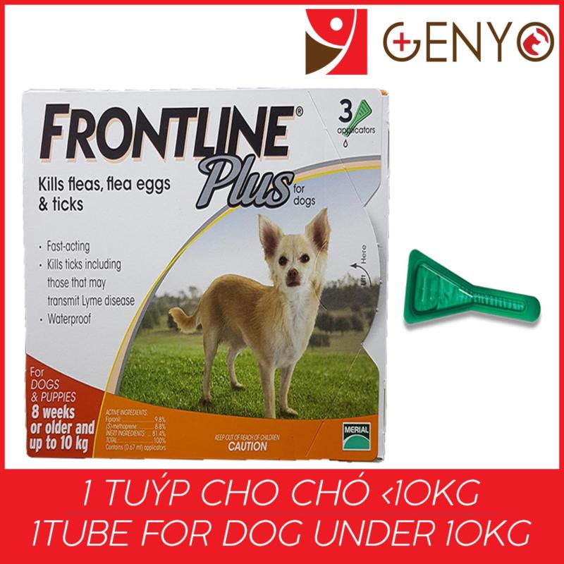 Trị Ve Ghẻ, Demodex, Bọ Chét Nhỏ Sống Lưng – Merial Frontline Dưới 5kg (LẺ 1 TUÝP )