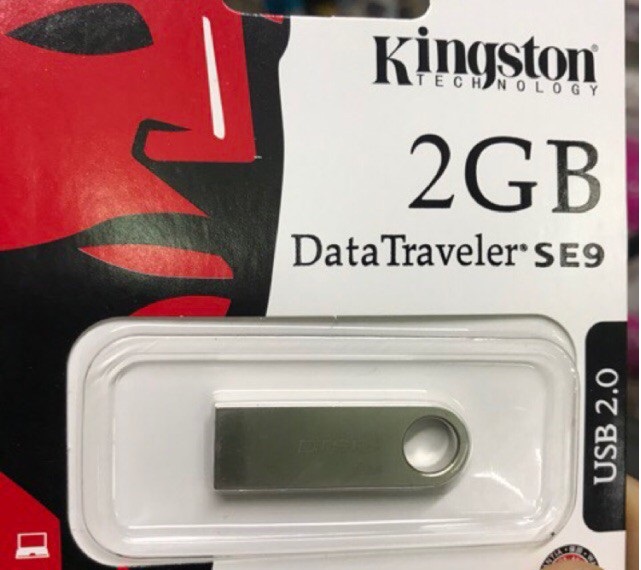 usb mini Usb 2gb USB Kingston SE9 2GB USB chống nước 2.0, 3.0.