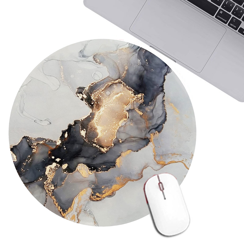 Miếng Lót Chuột Tròn Anime Đế Chống Trượt ( Small Mouse Pad Bàn Di Chuột May Bo Viền Chắc Chắn Nhiều Mẫu Lựa Chọn )