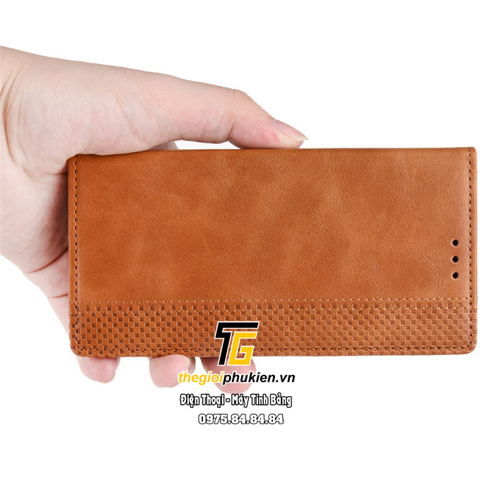 Bao da Nokia 5.3 dạng ví Luxury Leather