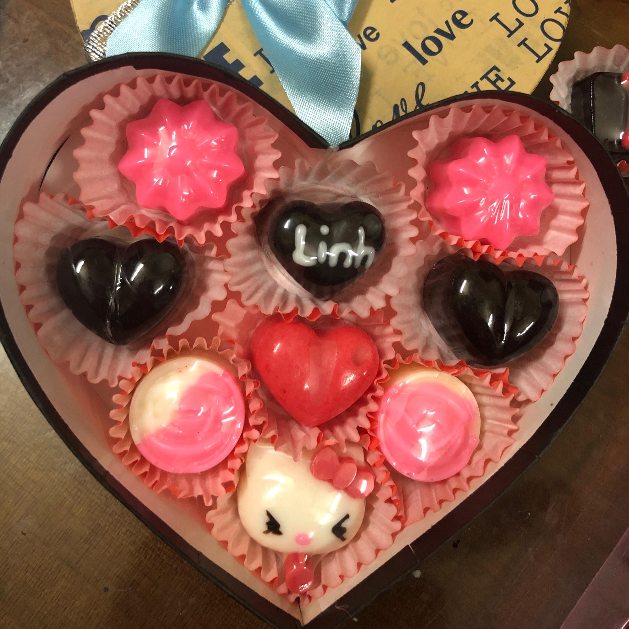 Socola valentine - Mẫu “LINH ❤️”