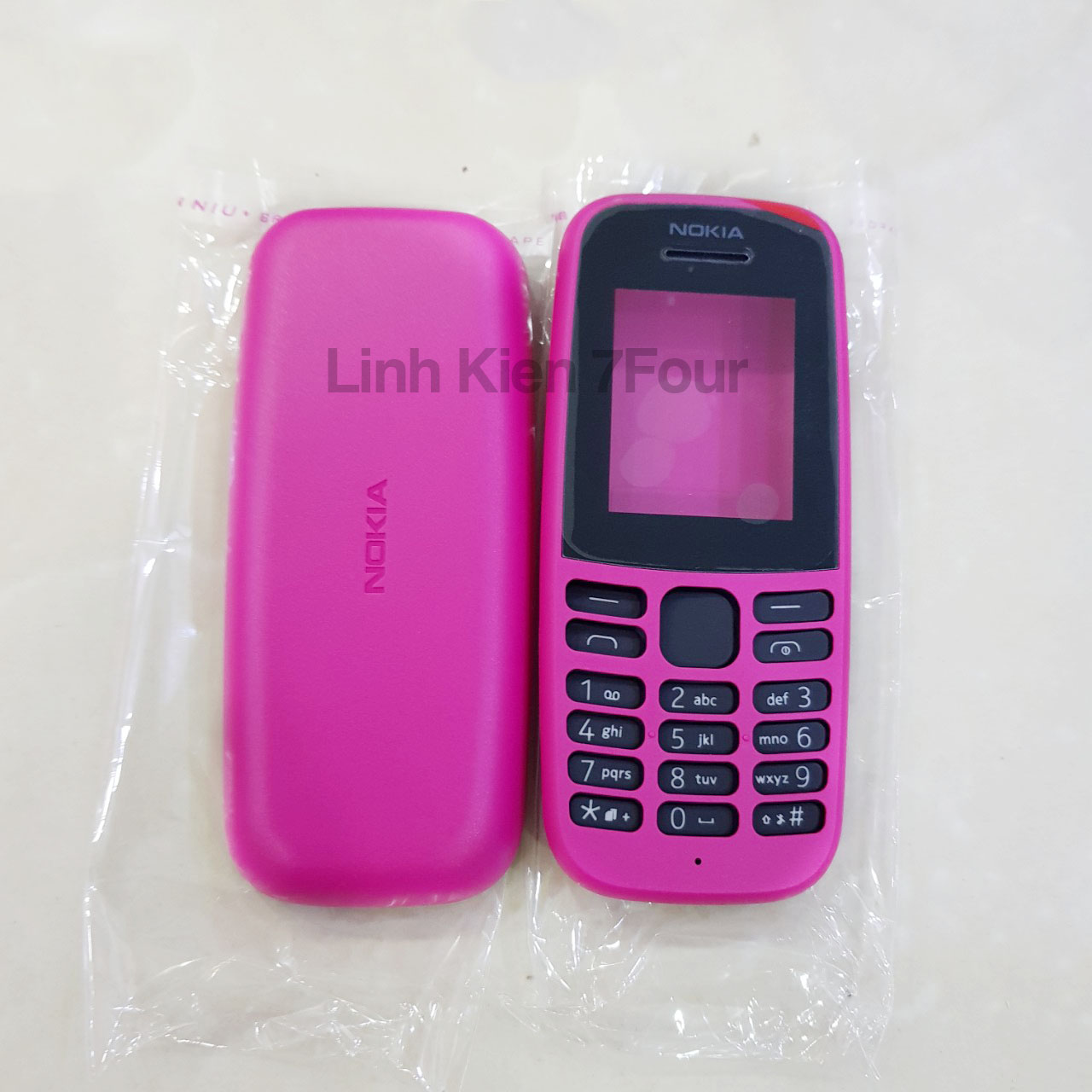 Bộ vỏ phím điện thoại NOKIA 105 (2019) - 7Four