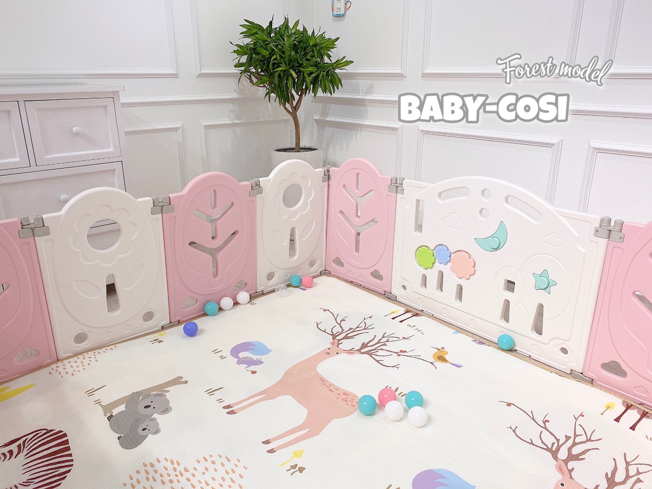 Quây cũi gấp gọn Baby Cosi dành cho bé