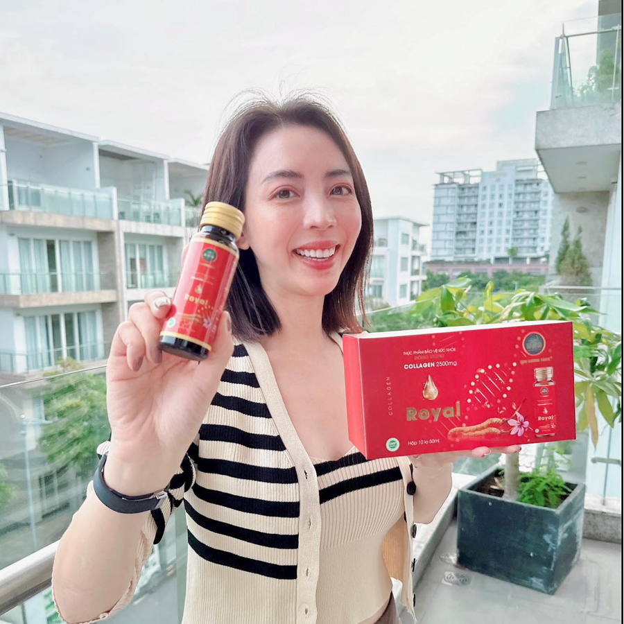 Collagen Kim Cương Vàng (10 Chai/Hộp)