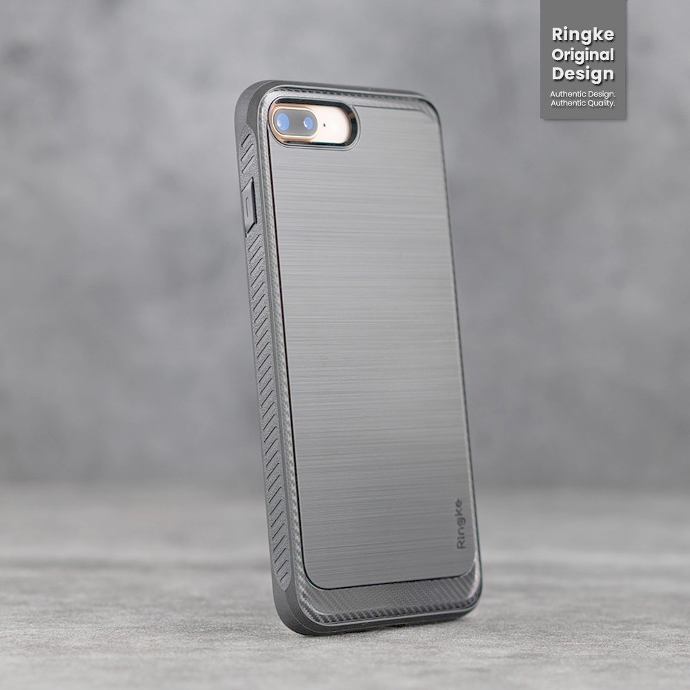 Ốp lưng Ringke Onyx iPhone 8 Plus / 7 Plus (Xám)