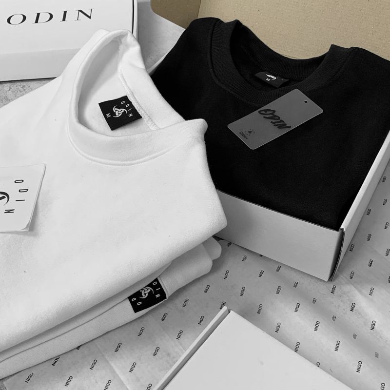 Áo sweater oversize ODIN Basic, áo nỉ dài tay unisex ODIN