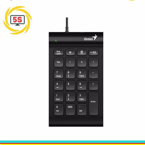 BÀN PHÍM SỐ NUMPAD GENIUS I130 USB-BH 12 THÁNG