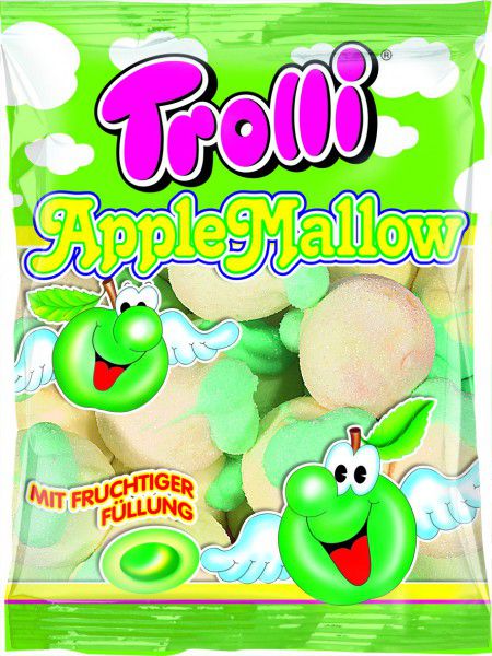 Kẹo Dẻo Trolli Siêu Thơm Ngon Peach Mallow 150g (Product From Germany)