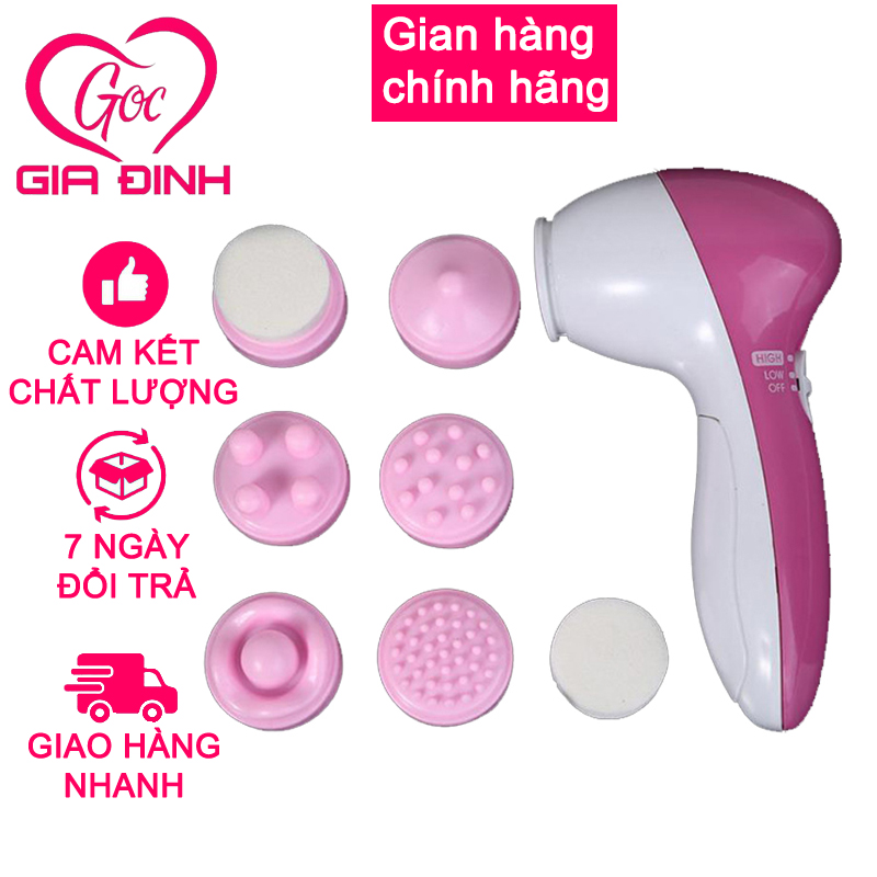 Máy rửa mặt massage 6 in1