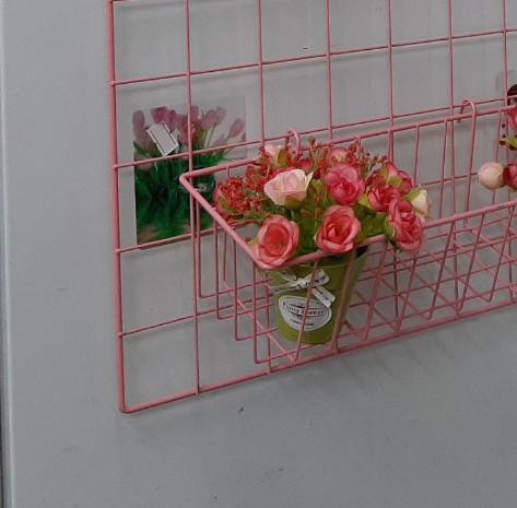 [HCM]Lưới sắt mầu hồng cao cấp 40 x 60cm