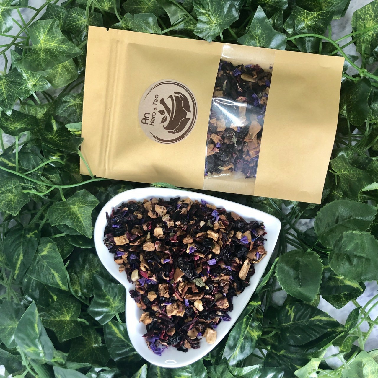 [HCM]Trà Trái Cây Vị Việt Quất & Sữa Chua - Magic Tea100g