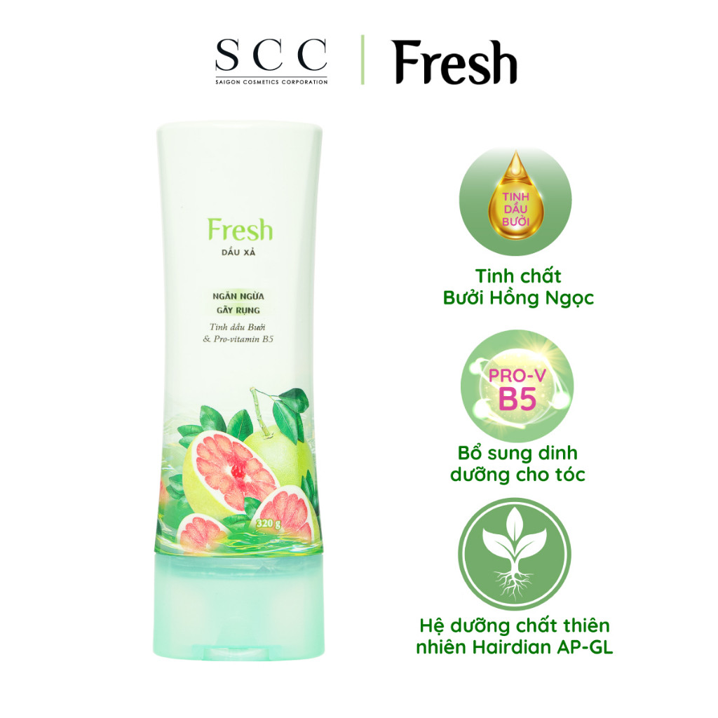 [Co - Brand] Dầu xả Fresh Tinh Dầu Bưởi 320g