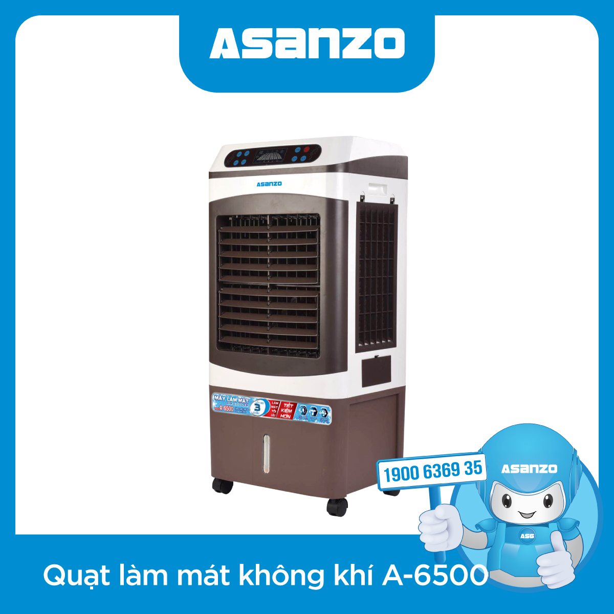 [HCM]Máy làm mát không khí Asanzo A-6500