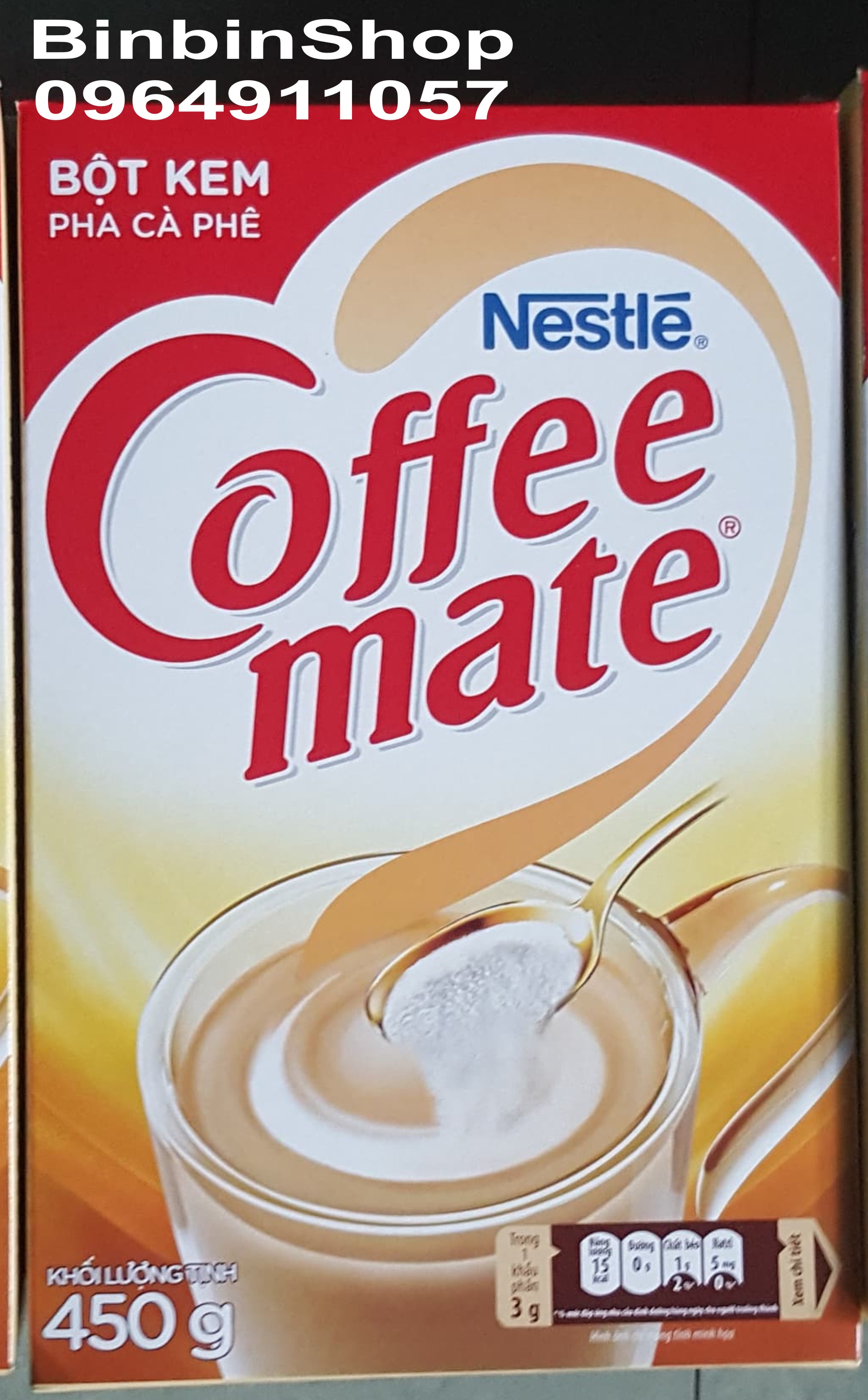 HCM Bột kem coffee mate 450gram - Nestle