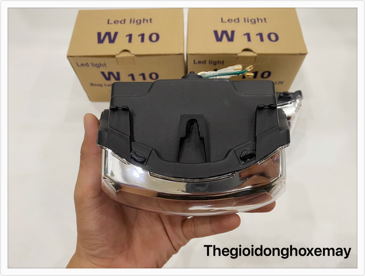 Chóa Đèn, Pha Đèn Led 2T Wave Thái 110