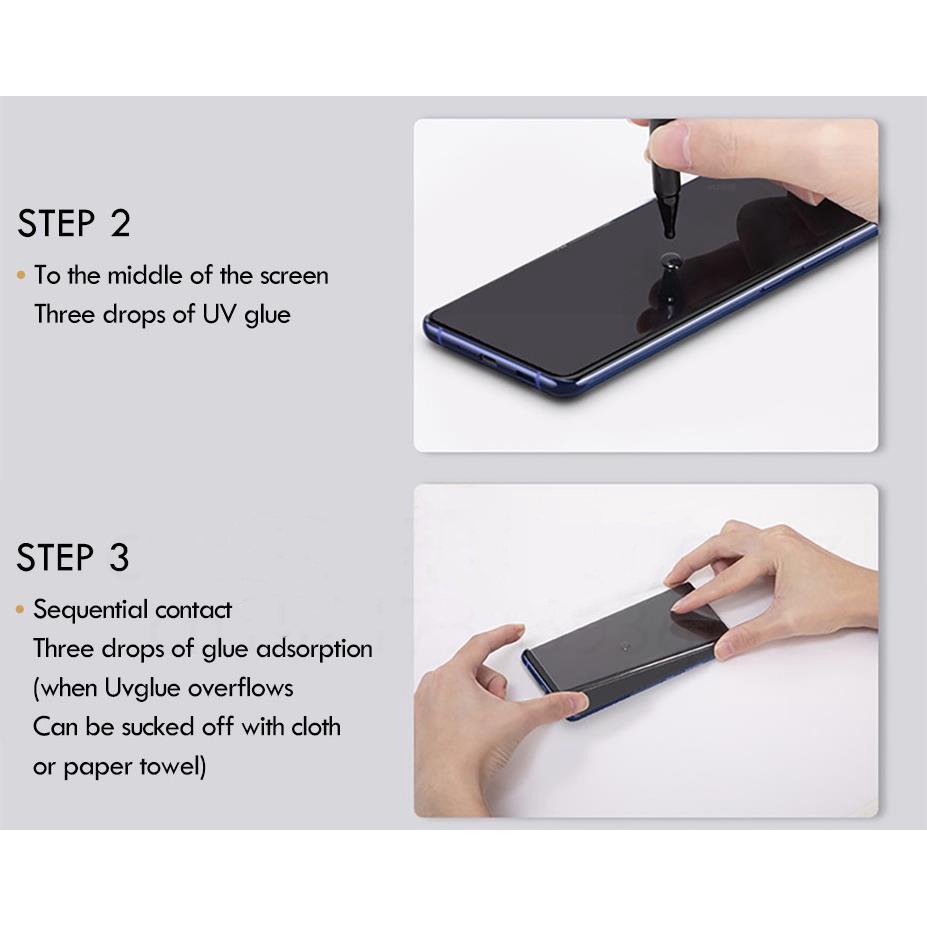 Cường lực samsung Note 8 Note 9 Note 10 Note 10+ Note 20 Note 20 Ultra Màn UV - Gateco