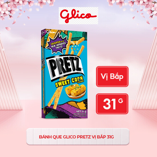 Bánh Que Glico Pretz Vị Bắp 31G