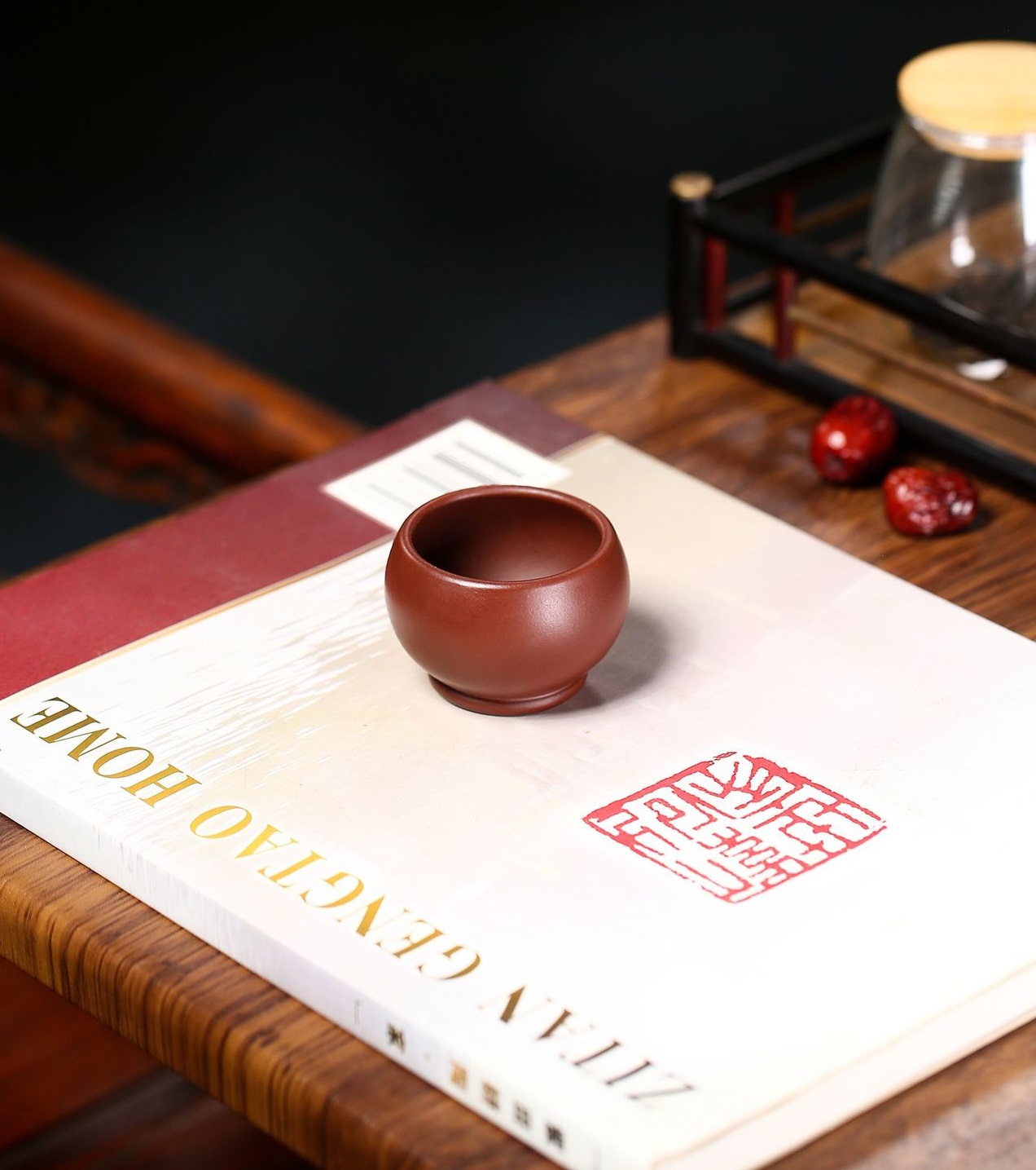 Chén Tử Sa Nghi Hưng 60 ml (Tử Chu Nê)