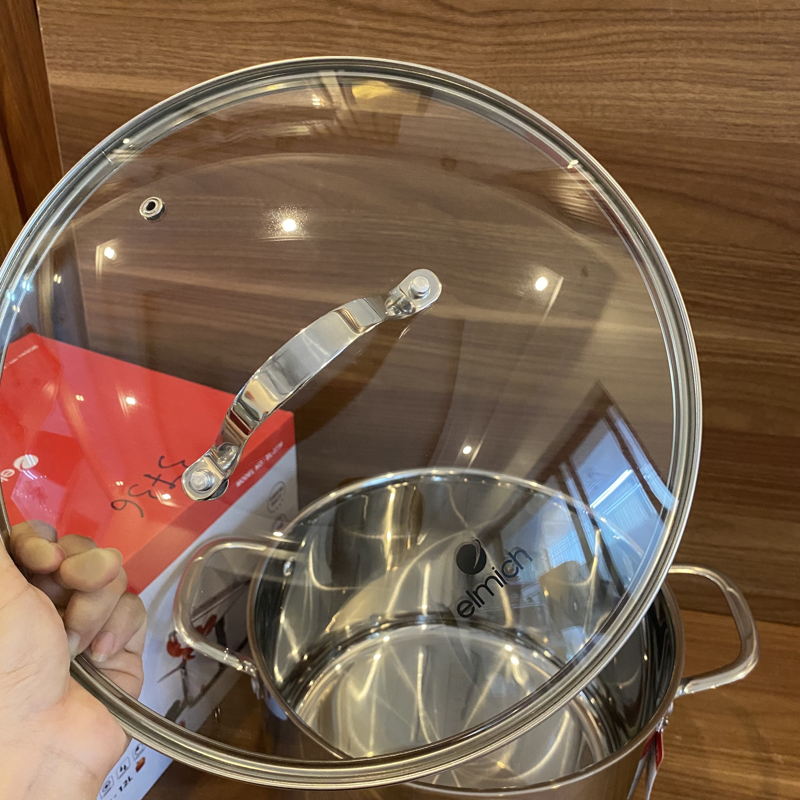 NỒI INOX CAO CẤP 3 LỚP ĐÁY LIỀN TRI-MAX 28CM