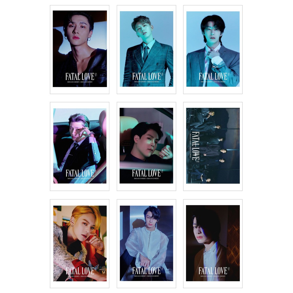 [HCM][Ép Lụa] Lomo Card MONSTA -Fatal Love Teaser (36 ảnh)
