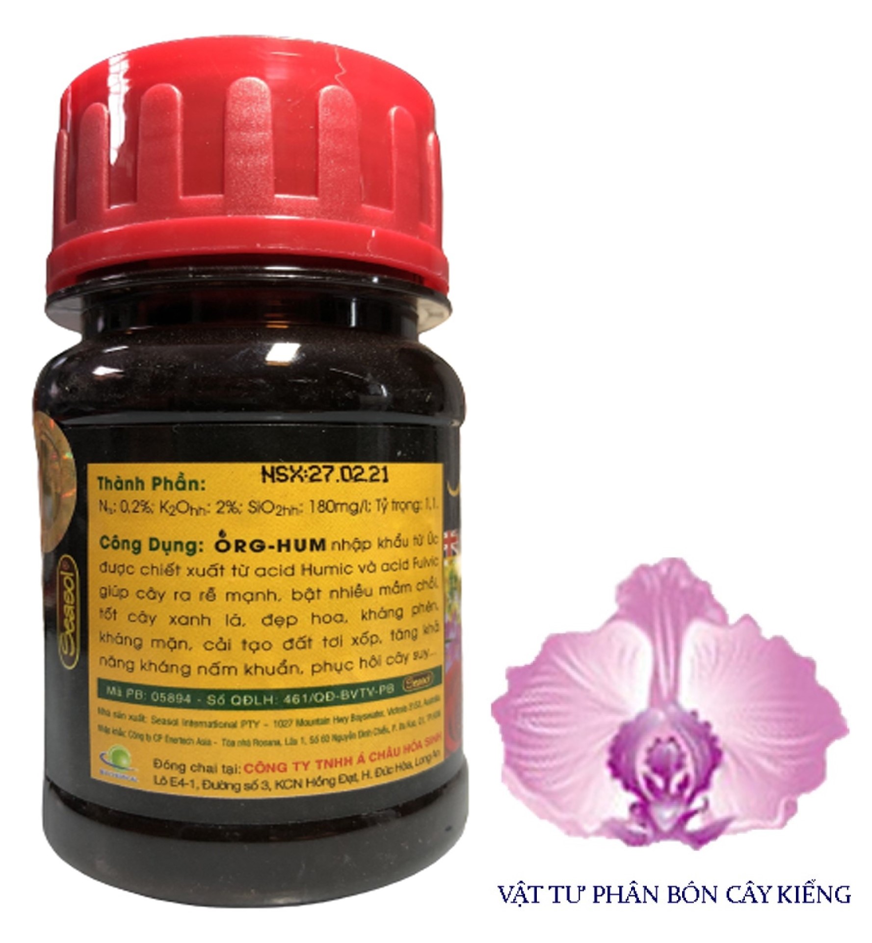 Phân Bón Lá Đa Trung Lượng Org-Hum - #434A# 100ml