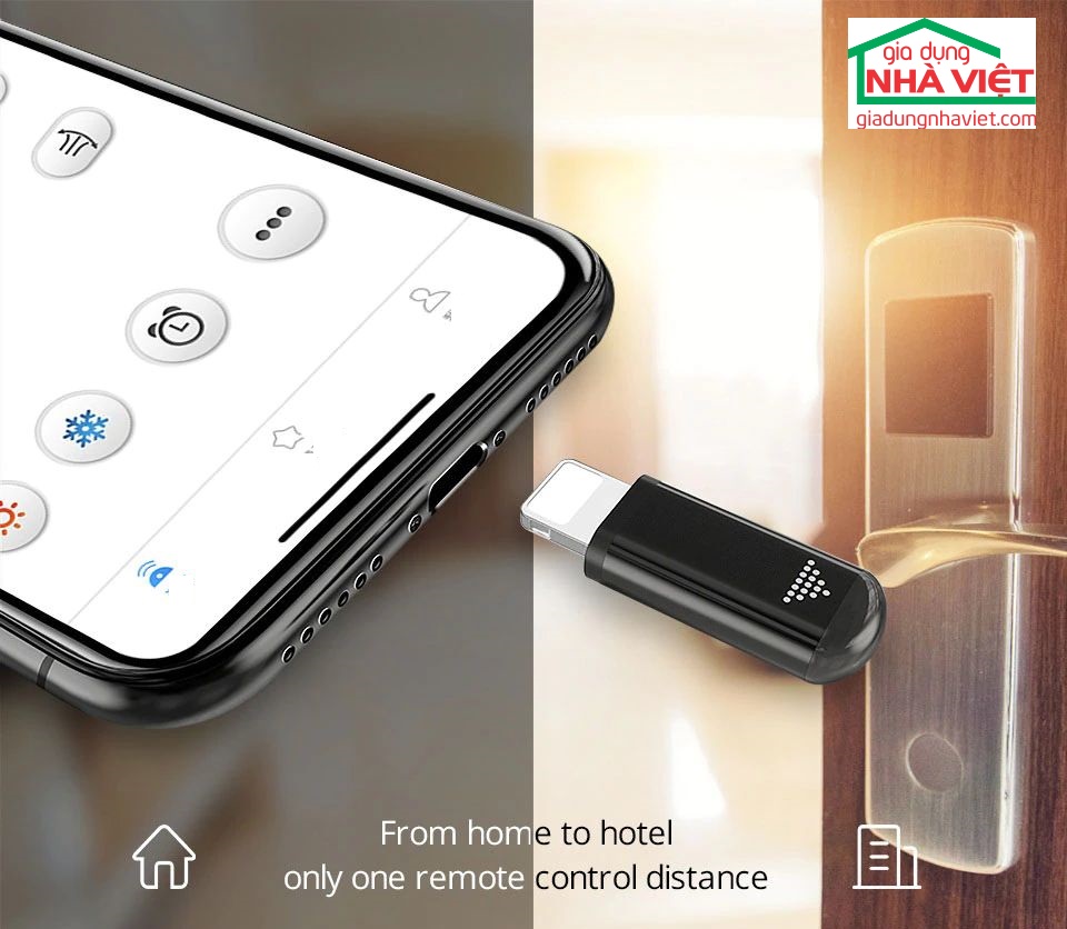Cổng hồng ngoại điều khiển từ xa SMART Remote Control cho Android iPhone iPad (Lightning/Type-C/MicroUSB)