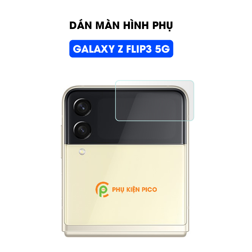 Dán màn hình phụ Samsung Galaxy Z Flip 3 5G độ cứng 9H full màn hình - Cường lực camera Samsung Galaxy Z Flip 3 5G
