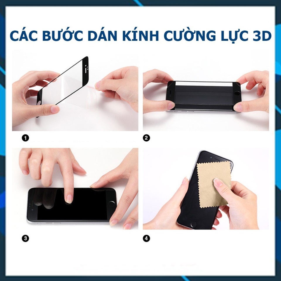 Kính cường lực full màn 21D iphone (Đủ dòng) Neomo