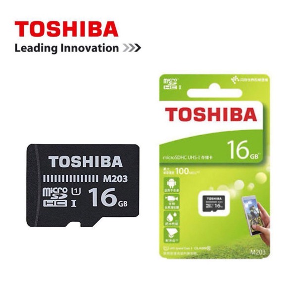 Thẻ Nhớ TOSHIBA 16GB MicroSDHC M203 UHS-I U1 100MB/s - BH 5 năm