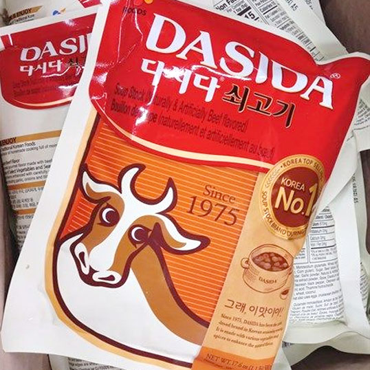 Hạt Nêm Bò Hàn Quốc Dasida CJ 1kg