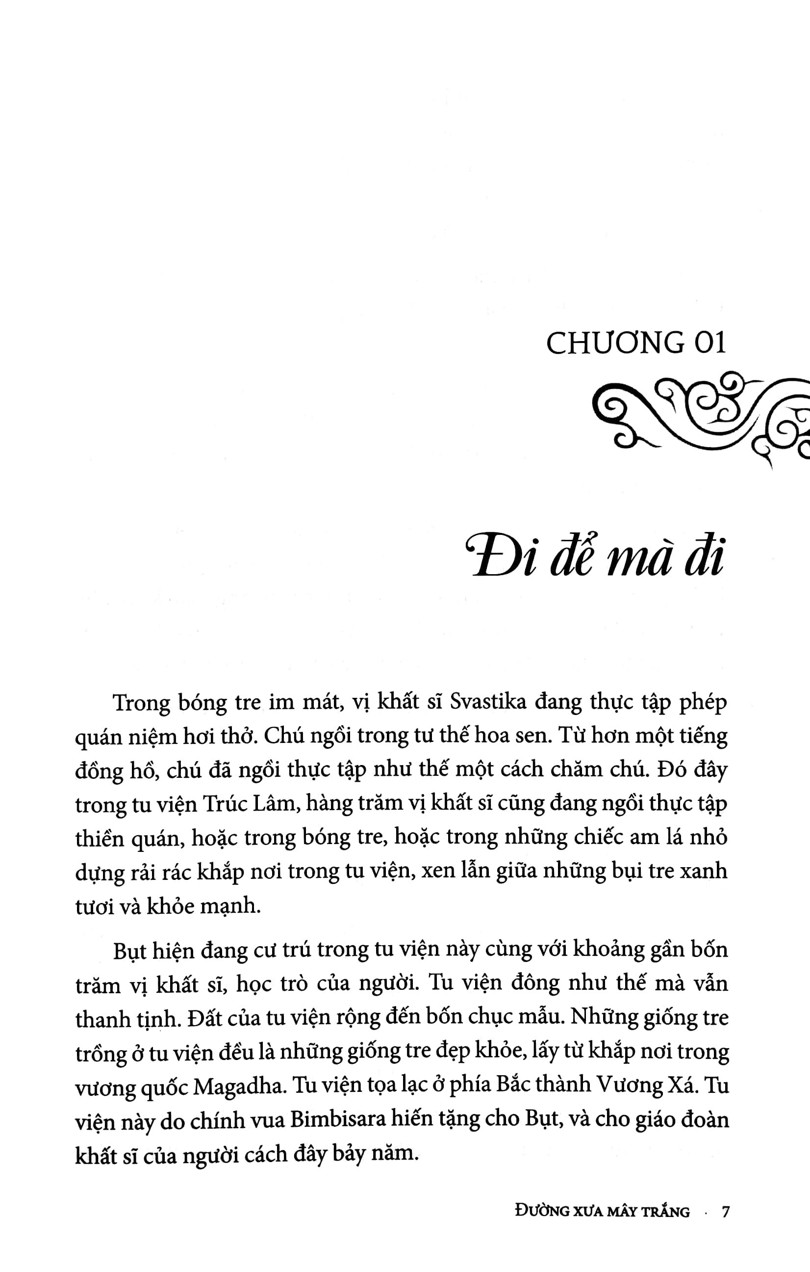 Đường xưa mây trắng