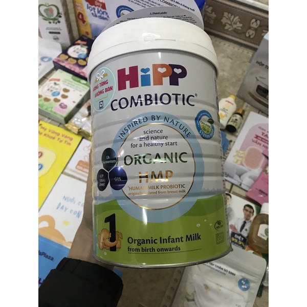Sữa HiPP Combiotic Organic số 1 800g ( 0 - 6 tháng ) date t4/2023
