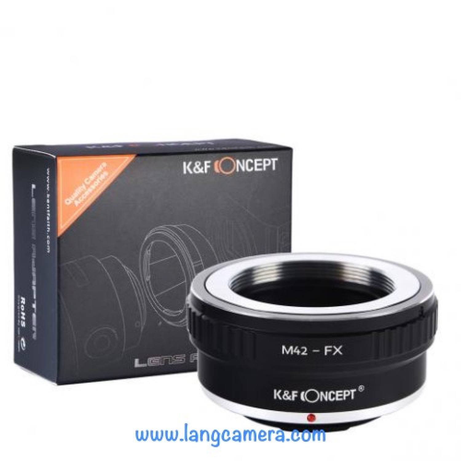 Ngàm chuyển m42-fx hiệu k&f concept