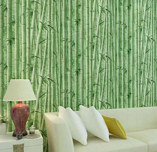 Combo 10m giấy dán tường Trúc Xanh có keo sẵn - Cuộn 10m x khổ 45cm