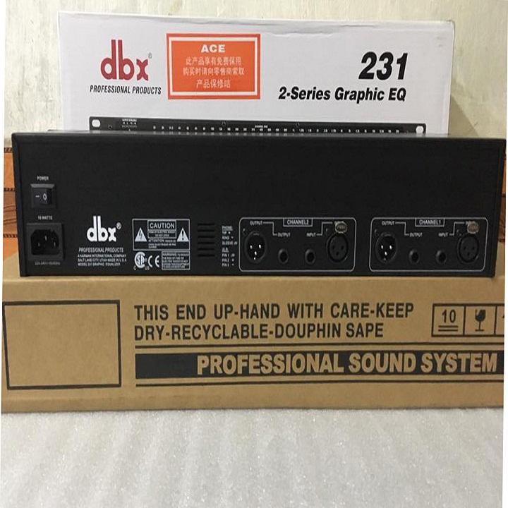 (Giá Sốc)Lọc âm thanh Equalizer DBX 231EQ - Equalizer DBX 231EQ Hàng Chuẩn Loại 1