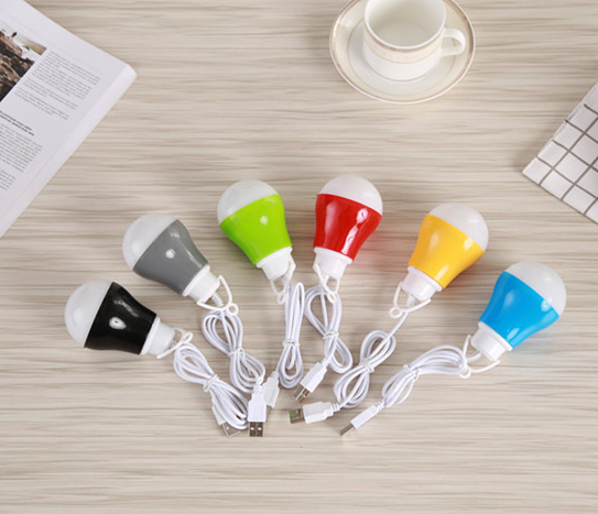 [HCM]Combo 2 Bóng đèn Led siêu tiết kiệm điện siêu sáng cổng USB 5V 5w sử dụng được với cốc sạc điện thoại pin dự phòng cổng máy tính