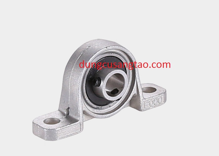 Bạc đạn gối KP / bát đỡ, gối đỡ cố định vít me, thanh trượt / Gối đỡ vòng bi KP08 (lỗ 8mm)/ KP000 (10mm) / KP001 (12mm) KP002 (15mm) / KP004 (lỗ 20mm)