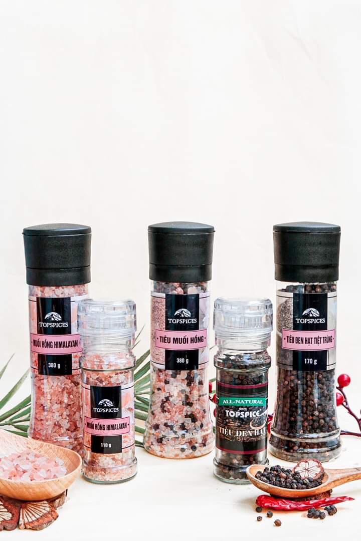 Muối Hồng himalaya - Cối Xay