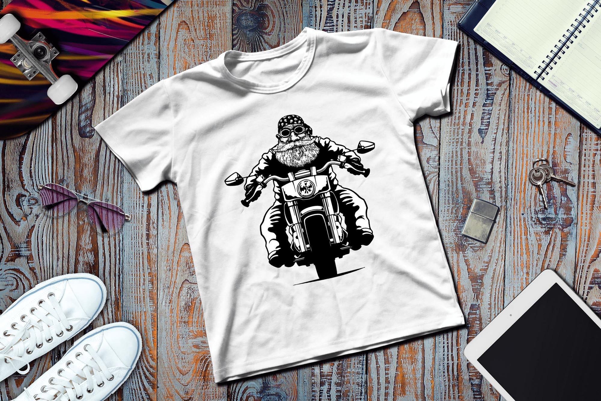 Áo thun giá rẻ in hình đậm chất biker classic
