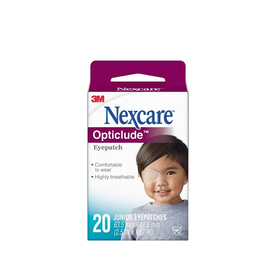 Miếng băng dán mắt Nhược Thị Junior 1357 / Regular 1539 3M Nexcare Eye Patch (tùy chọn)