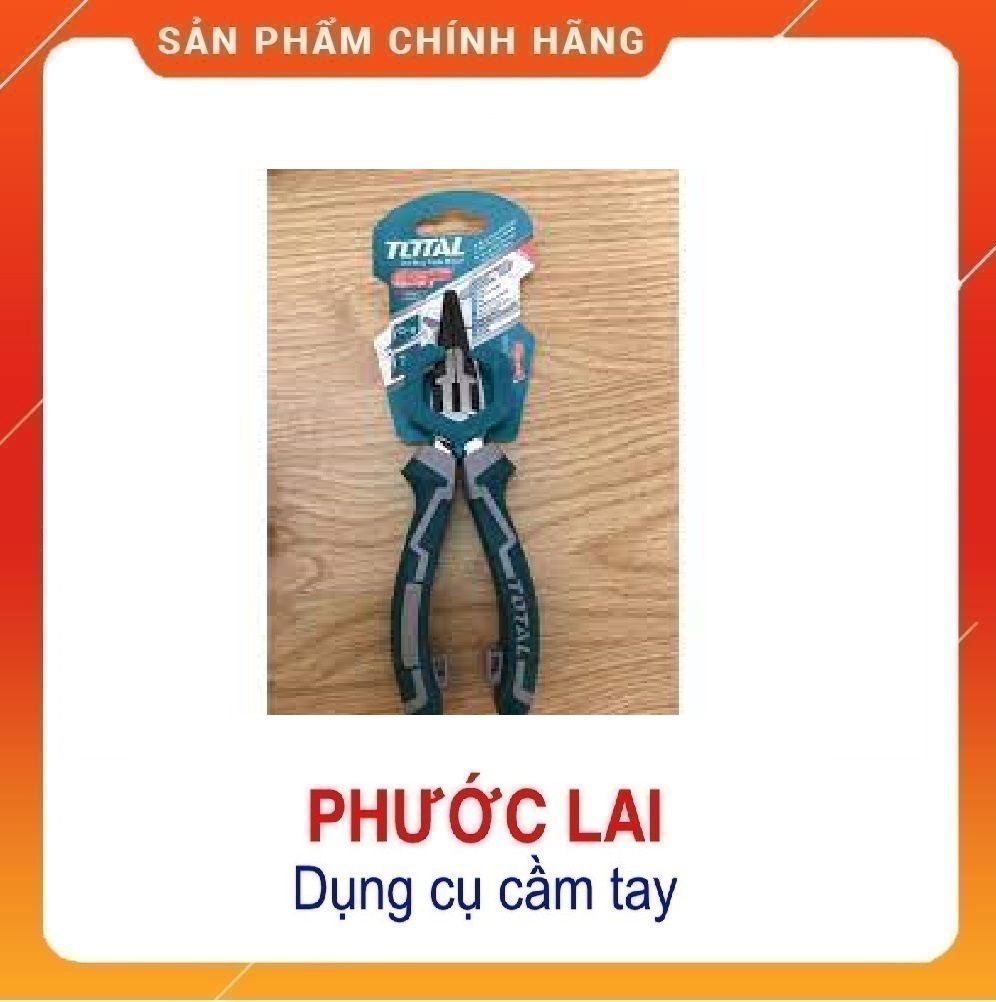 Kìm mũi nhọn cao cấp 6" Total THT220606S