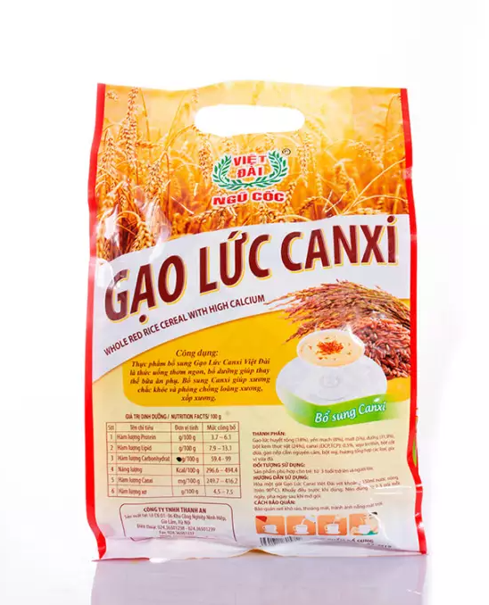 Ngũ Cốc Gạo Lức Canxi Việt Đài 600G