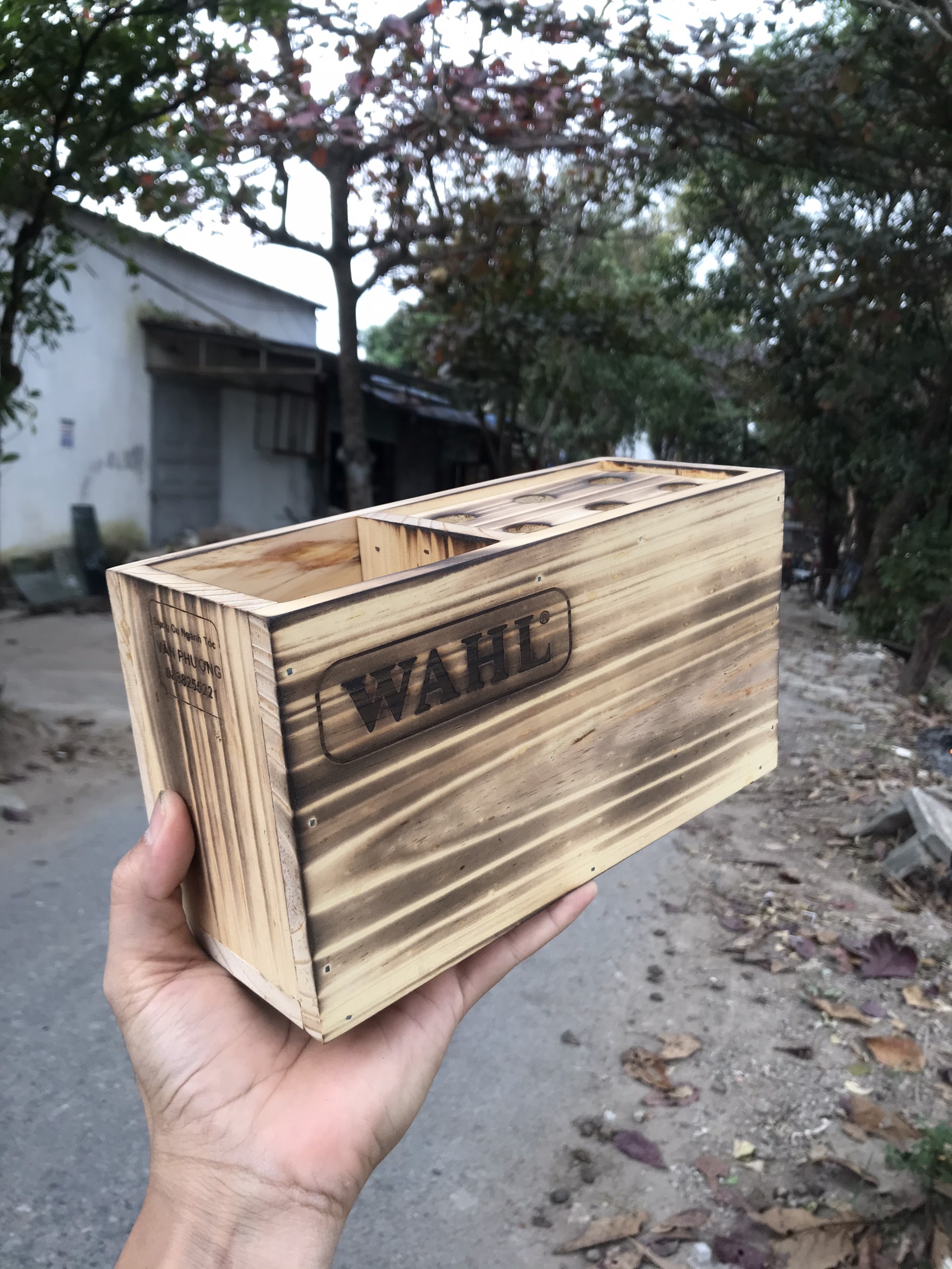 hộp đựng kéo lược cắt tóc