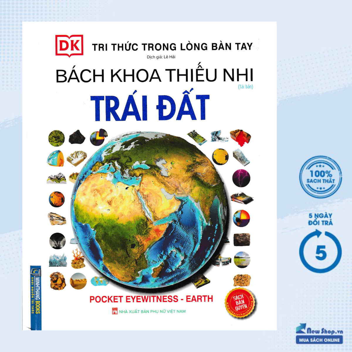 Sách – tri thức trong lòng bàn tay - bách khoa thiếu nhi trái đất – newshop