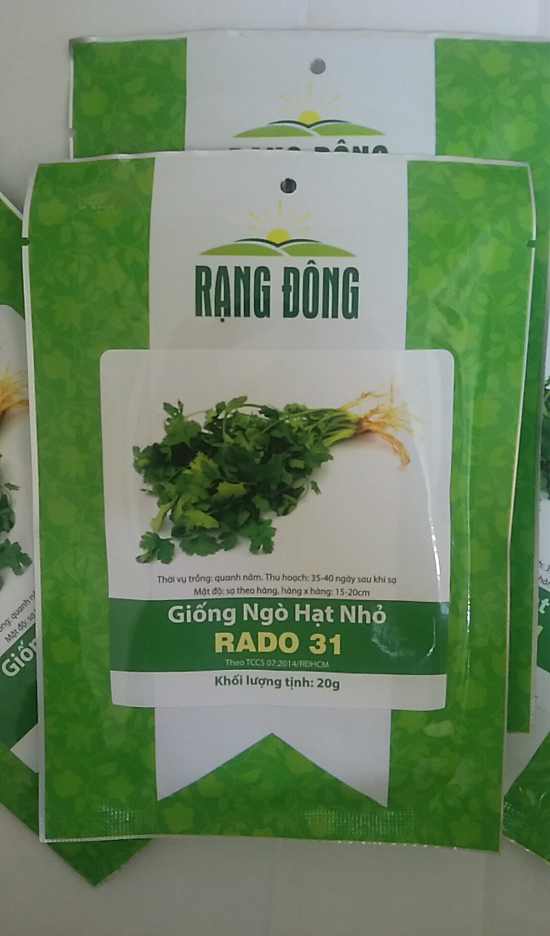Hạt giống Ngò rí - ngò hạt nhỏ 20g