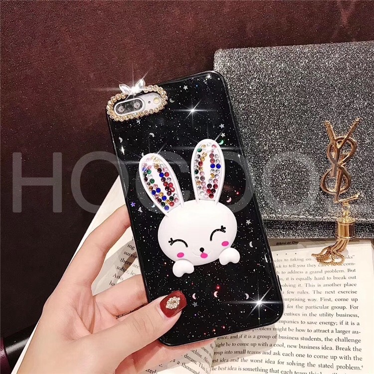 Ốp Lưng Iphone 6, 6s, 6plus, 6s plus, 7 plus, 8 plus Đính Đá Sang Chảnh
