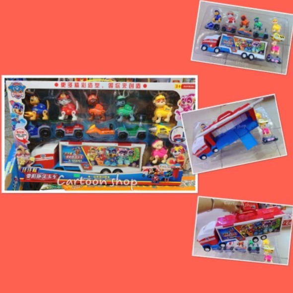 [HCM]Đội xe chó cứu hộ paw patrol (đồ chơi hoạt hình)