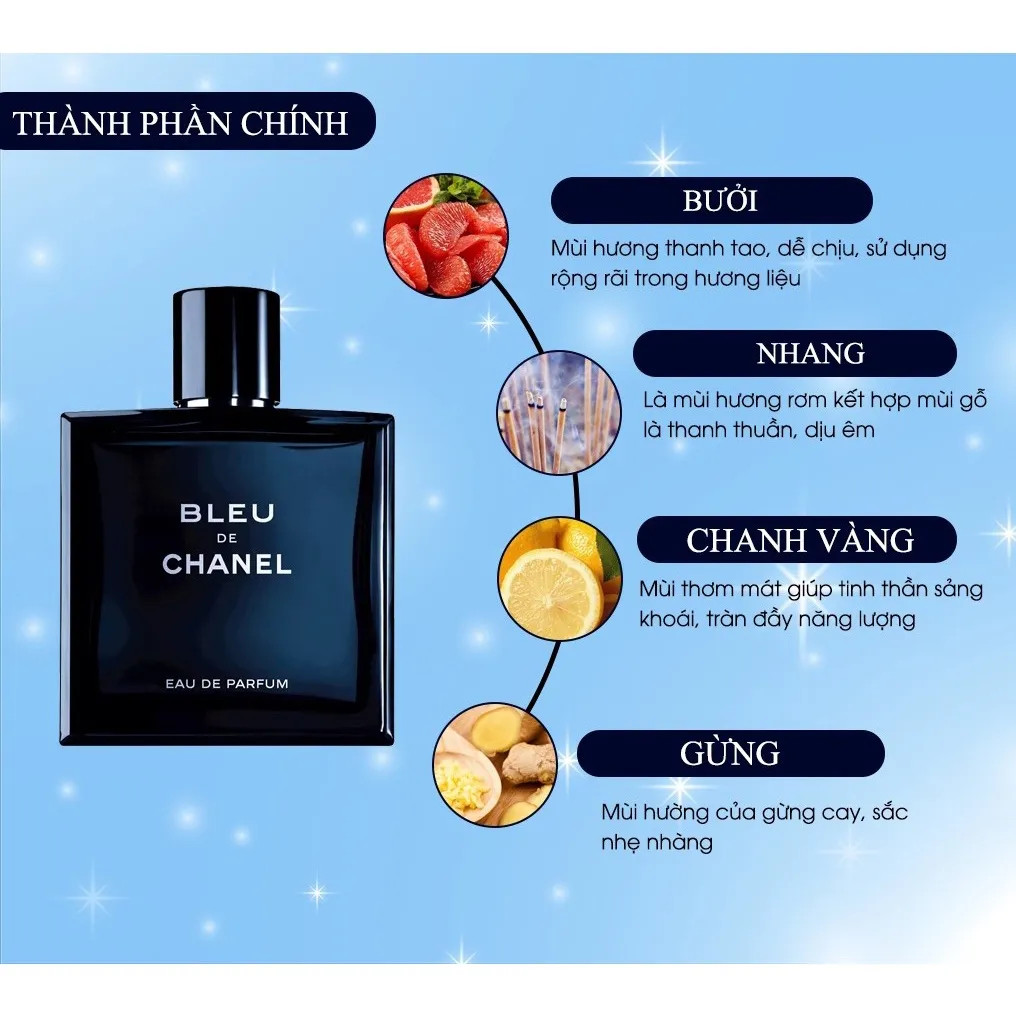 Nước Hoa Nam Bleu Chanel 100ml